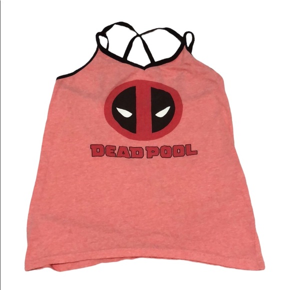 Dead Pool Red Tank Womens Size S - Picture 1 of 7